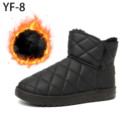 Cross-border Hot Style Comfortable Outdoor Warm Cotton Shoes For Girls Spot Fashion Lightweight Snow Boots For Women