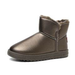Hot Selling Fashion Trend Ladie's And Girl's Casual Warm Winter Boots Waterproof Non Slip Thick Soled Snow Boots