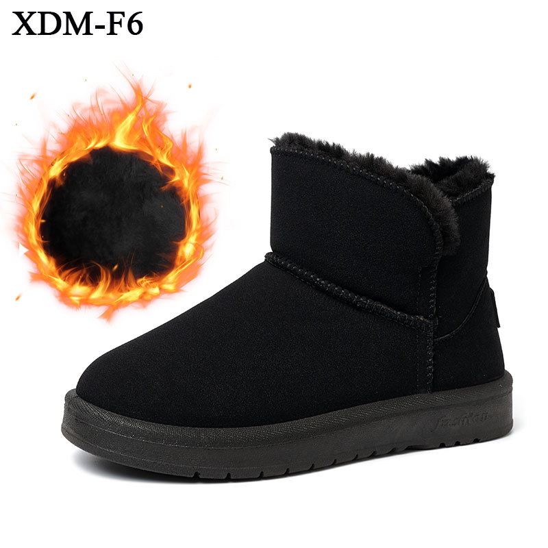 Winter Explosive Thermal Fashion Fur Snow Boots Wholesale Price Outdoor Waterproof Non-slip Suede Snow Boots For Women