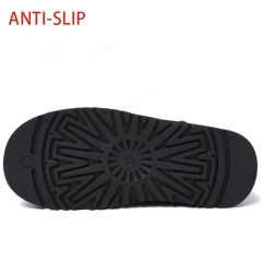 Manufacturers Direct Sales Of New Winter Snow Boots Wholesale Smooth Leather Thickened Plush Inner Snow Boots For Women