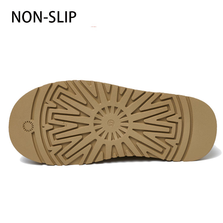Bairuilun Winter Warm Women's Cotton Boots Factory Wholesale Classic Warm Plush Suede Upper Snow Boots For Women