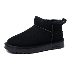 Wholesale Women's Winter Shoes Boots Cow Suede Upper Ultra Lightweight TPR Outsole Warm Women Snow Boots Support OEM/ODM