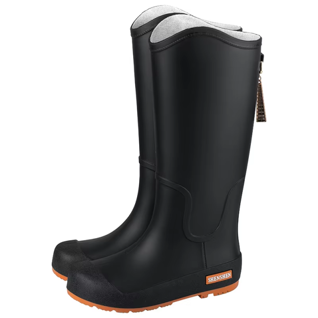High Quality Non-slip Waterproof Rain Boots Wholesale Wilderness Camping High Top Rain Boots