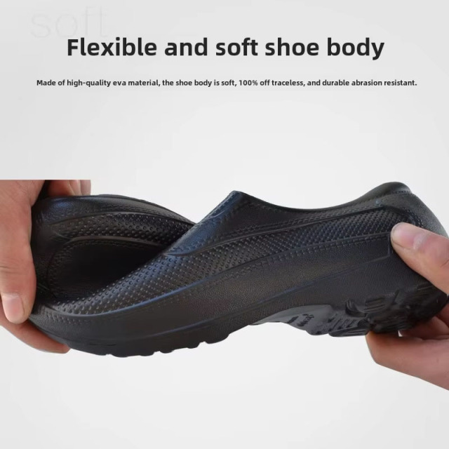 Popular High Quality PCV Boots Waterproof Manufacturers Direct Waterproof Outdoor Men's Low Top Leisure Short Ankle Rain Boots