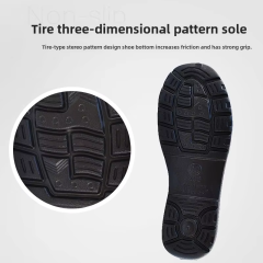 Popular High Quality PCV Boots Waterproof Manufacturers Direct Waterproof Outdoor Men's Low Top Leisure Short Ankle Rain Boots