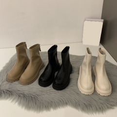 Popular Slim-fit Lightweight Boots Non-slip Waterproof Walking Women's Warm Mid-top Rain Boots