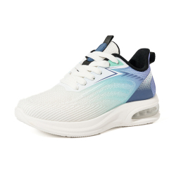 Bairuilun 2025 Spring Air-Cushioned Running Shoes Breathable Knit Design for Women & Couples Wholesale Lightweight Sneakers