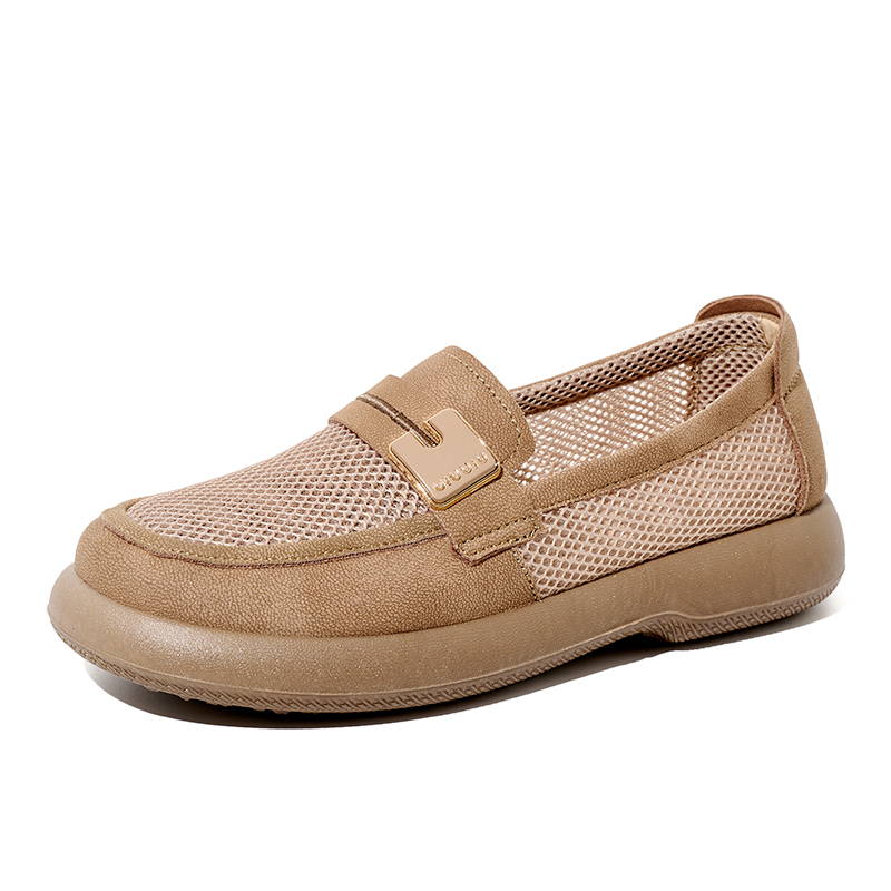 Custom Womens Loafers Slip-On Flat Penny Loafers for Women Fashion Comfortable Womens PU Casual Shoes