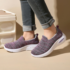 Bairuilun New Fashion Ladies Lightweight Sport Sneakers Women Shoes Slip-on Breathable Walking Style Shoes