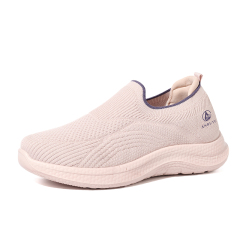 Bairuilun Custom Large Size Women Breathable Slip-on Sports Shoes Fashion Couples Casual Shoes Walking Shoes