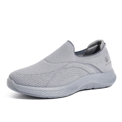 Bairuilun Custom Large Size Women Breathable Slip-on Sports Shoes Fashion Couples Casual Shoes Walking Shoes