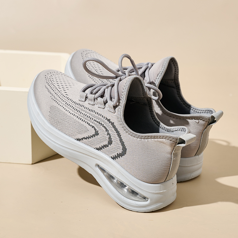Bairuilun Wholesale Cushioning Large Size Women Pink Sports Shoes Breathable Light Casual Walking Style Shoes for Couples