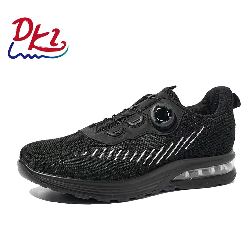 Bairuilun Wholesale New Racing Training Shoes Oem Rotating Automatic Buckle Breathable Running Shoes Unisex Sneakers