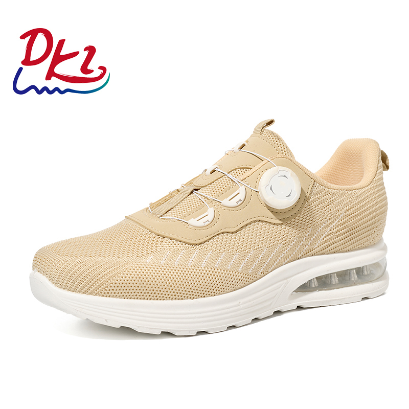 Bairuilun Wholesale New Racing Training Shoes Oem Rotating Automatic Buckle Breathable Running Shoes Unisex Sneakers