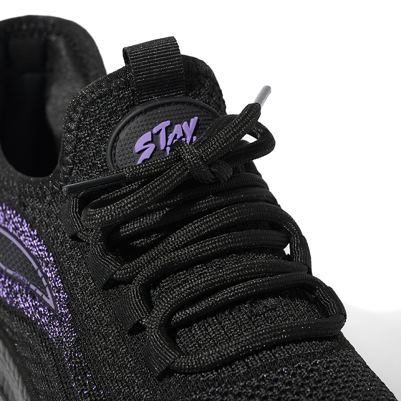 Bairuilun Wholesale Custom Large Size Women Elastic Knitted Sports Shoes 35-44 Unisex Non-slip Casual Shoes Walking Shoes