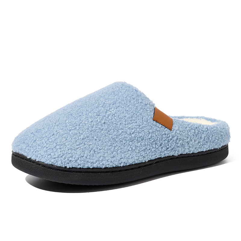 Wholesale Soft Warm Home Couples Warm Slippers Winter Home Cushioning Anti-slip Slides Slippers for Women