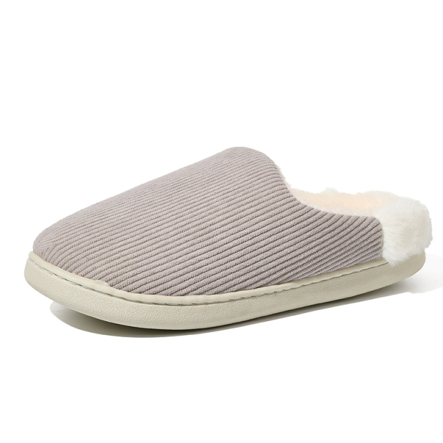 Wholesale High Quality Home Ladies Warm Slippers Winter Home Cushioning Anti-slip Slides Slippers for Women