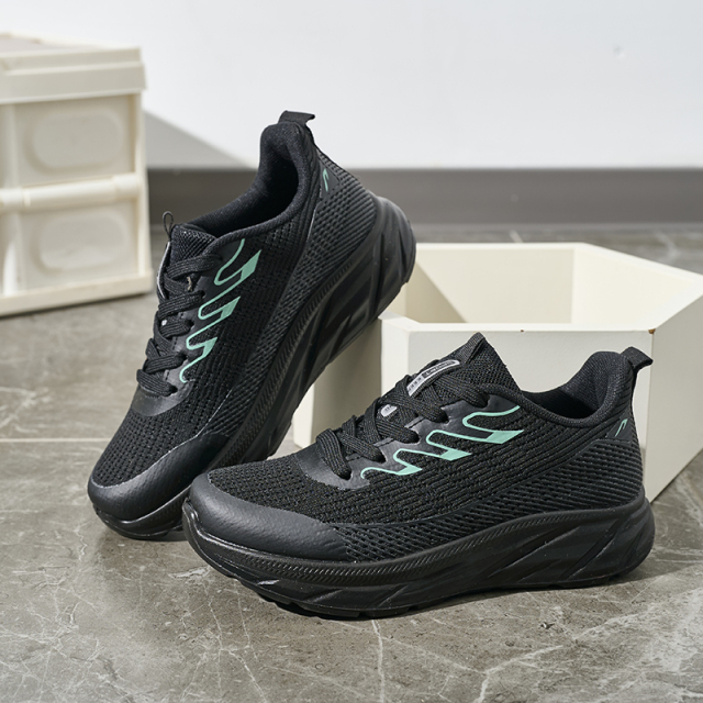 Bairuilun Fashion Women Running Cushioning Fitness Walking Style Shoes Breathable Casual Sports Men's Sneakers Shoes