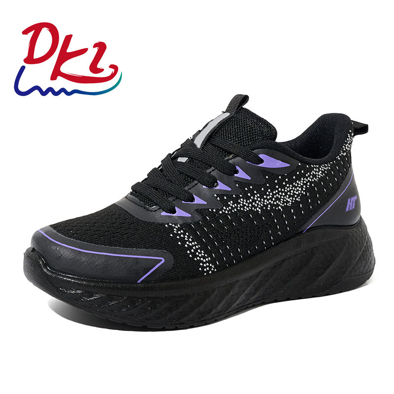 Bairuilun Wholesale Candy Color Lightweight Platform Casual Shoes for Women Cushion Jogging Platform Chunky Sneakers