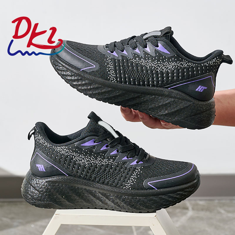 Bairuilun Wholesale Candy Color Lightweight Platform Casual Shoes for Women Cushion Jogging Platform Chunky Sneakers