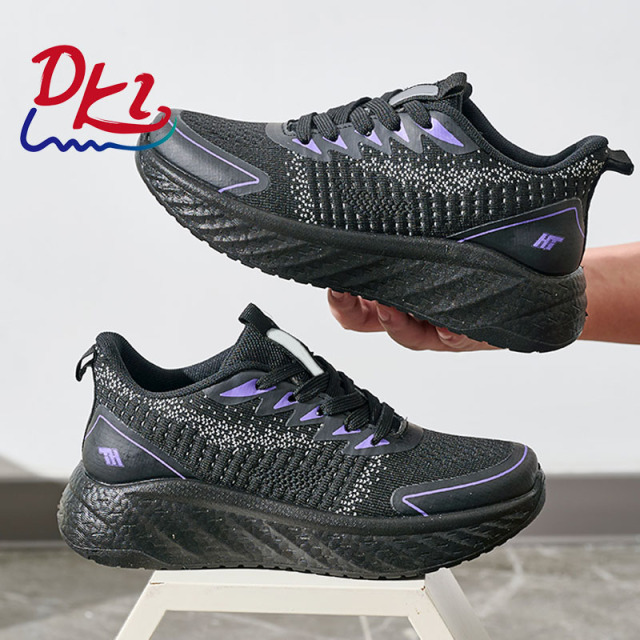 Bairuilun Wholesale Candy Color Lightweight Platform Casual Shoes for Women Cushion Jogging Platform Chunky Sneakers