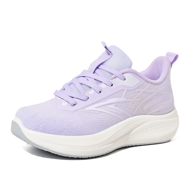 Bairuilun 2025 New Unisex 18-needle Fish Silk Knitted Shoes Light Casual Breathable Soft Couple Sports Shoes Athleisure Shoes