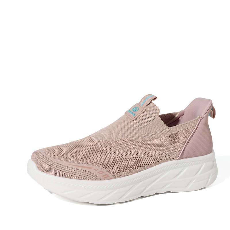 BAIRUILUN 2025 High Quality Waking Style Shoes Knitted Casual Shoes Wholesale Custom Slip-on Sneakers