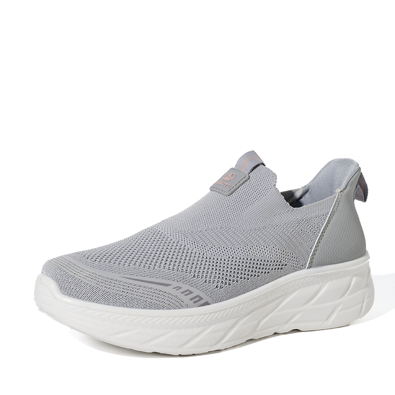 BAIRUILUN 2025 High Quality Waking Style Shoes Knitted Casual Shoes Wholesale Custom Slip-on Sneakers