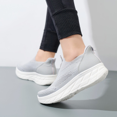 BAIRUILUN 2025 High Quality Waking Style Shoes Knitted Casual Shoes Wholesale Custom Slip-on Sneakers