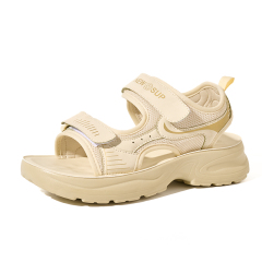 High-Quality Women's Wedge Sandals - Hook-and-Loop Beach Sandals for Wholesale and Custom Bulk Orders