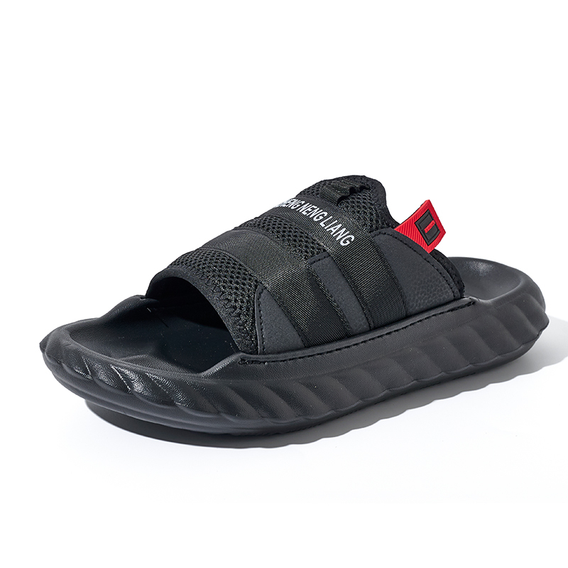 High Quality Lightweight Anti-Slip Sports Slippers for Men Large Size Fashionable Outdoor Fitness Travel Slides Mens Sandals