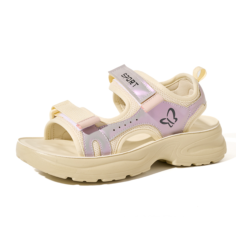 High-Quality Women's Wedge Sandals - Hook-and-Loop Beach Sandals for Wholesale and Custom Bulk Orders