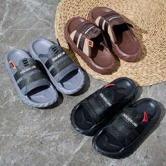 High Quality Lightweight Anti-Slip Sports Slippers for Men Large Size Fashionable Outdoor Fitness Travel Slides Mens Sandals