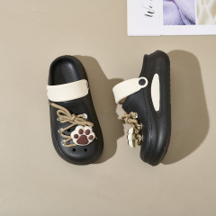 Summer Women's EVA Clogs Thick Sole Outdoor Garden Shoes Comfortable Beach Slippers Fashion Casual Slip-On for Home