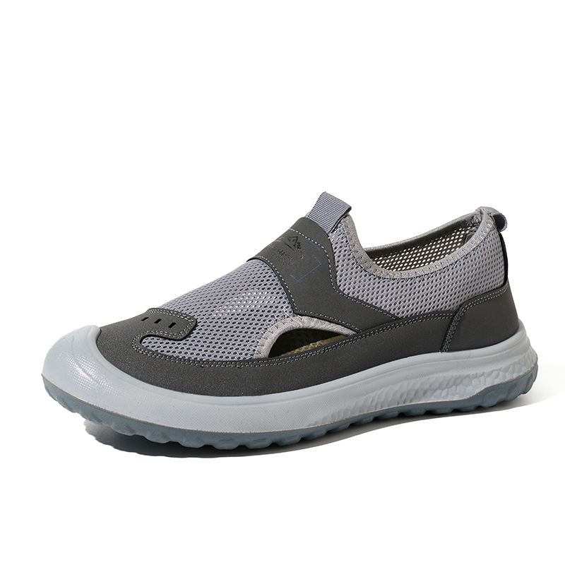 BAIRUILUN Men's Comfortable Light Slip-On Casual Shoes Fashionable Breathable Upper Men Shoes for Spring