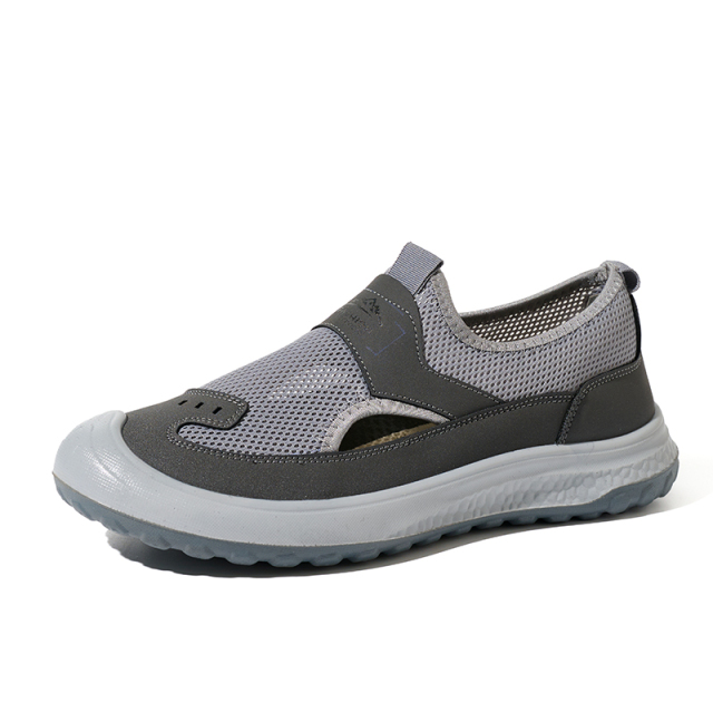 BAIRUILUN Men's Comfortable Light Slip-On Casual Shoes Fashionable Breathable Upper Men Shoes for Spring