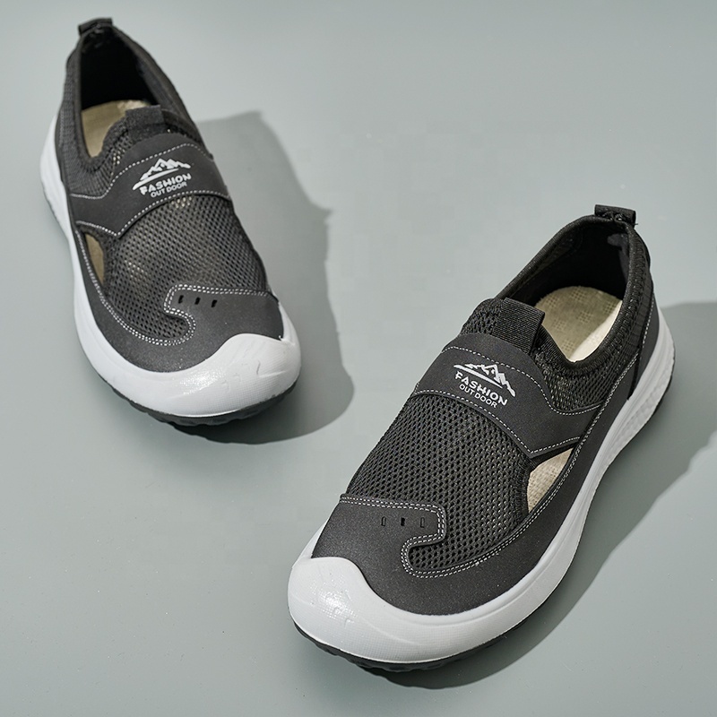 BAIRUILUN Men's Comfortable Light Slip-On Casual Shoes Fashionable Breathable Upper Men Shoes for Spring