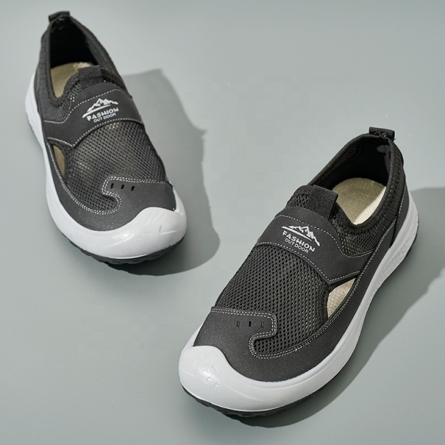 BAIRUILUN Men's Comfortable Light Slip-On Casual Shoes Fashionable Breathable Upper Men Shoes for Spring