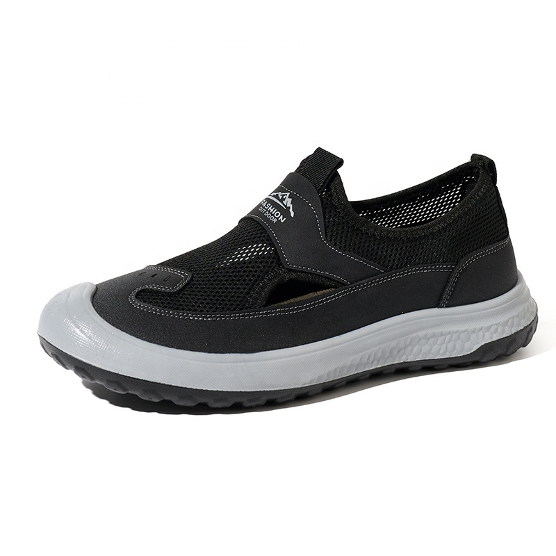 BAIRUILUN Men's Comfortable Light Slip-On Casual Shoes Fashionable Breathable Upper Men Shoes for Spring