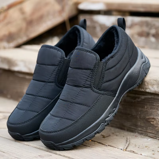 Wholesale Durable Winter Snow Boots Fur Lined Warm Ankle Boots Womens and Men Snow Boots Non-slip Ankle Winter Fur Booties
