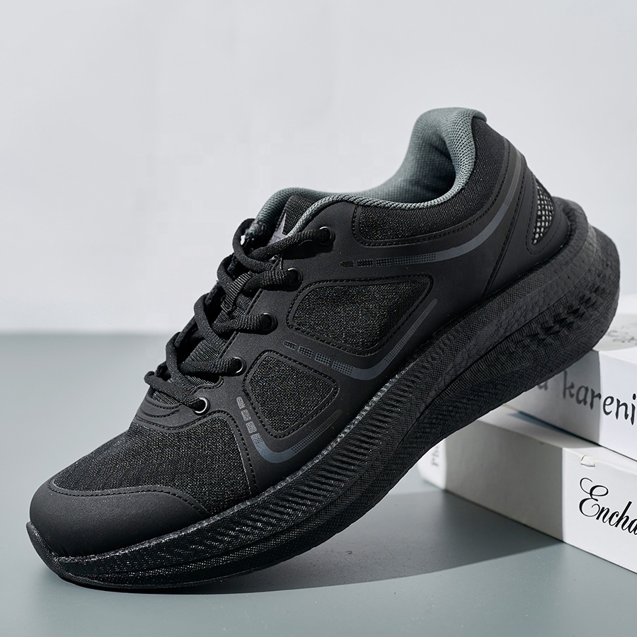 Wholesale Anti-Slip Road Running Shoes Cushioned Lightweight Carbon Plate Sports Shoes Reflective Night Running Shoes