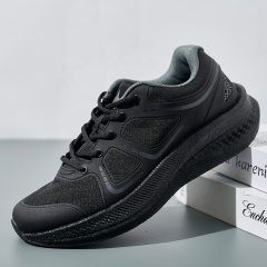 Wholesale Anti-Slip Road Running Shoes Cushioned Lightweight Carbon Plate Sports Shoes Reflective Night Running Shoes