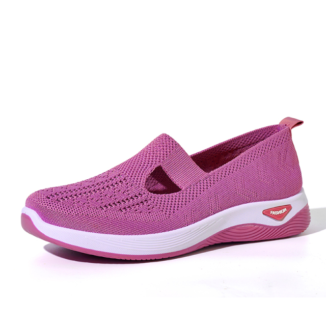 Wholesale Women's Casual Sneakers New Fashionable Walking Style Sports Shoes Running Ladies' Shoes Fitness Walking Sneakers