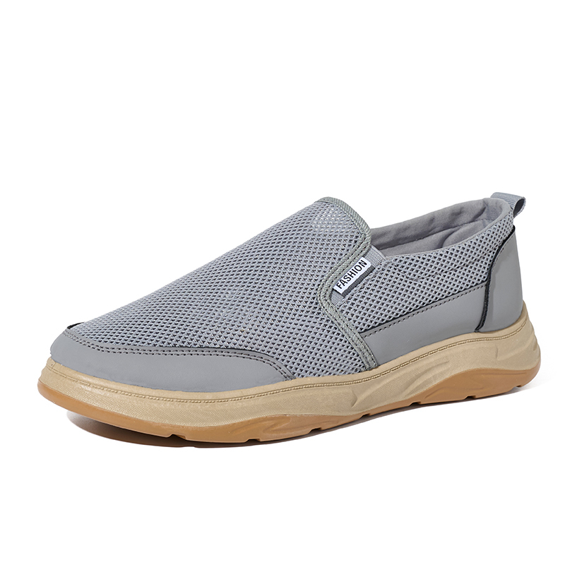 BAIRUILUN 2025 New Style Slip-On Sneakers Bestseller Wide Size Anti-Slip Comfort Sneakers Mesh Breathable Men Shoes