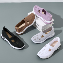 Wholesale Women's Casual Sneakers New Fashionable Walking Style Sports Shoes Running Ladies' Shoes Fitness Walking Sneakers