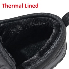 Wholesale Durable Winter Snow Boots Fur Lined Warm Ankle Boots Womens and Men Snow Boots Non-slip Ankle Winter Fur Booties