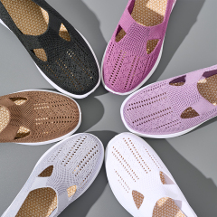 Wholesale Women's Casual Sneakers New Fashionable Walking Style Sports Shoes Running Ladies' Shoes Fitness Walking Sneakers