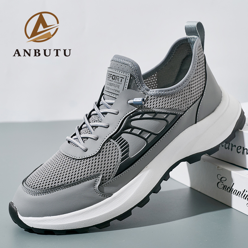 Wholesale Original Breathable Men's Shoes for Spring Summer Anti-Slip Lightweight Urban Street Style Walking Sneakers