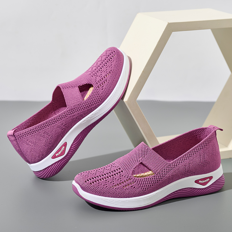 Wholesale Women's Casual Sneakers New Fashionable Walking Style Sports Shoes Running Ladies' Shoes Fitness Walking Sneakers
