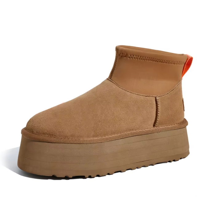 Winter Thick Bottom Mini Dip Snow Boots Women's Fashionable Versatile Short Boots EVA Material Comfortable Winter Shoes